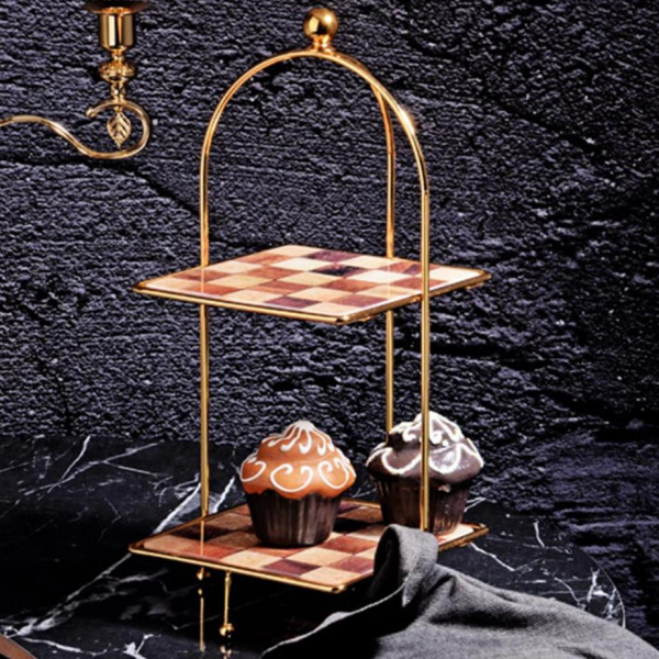 Kosova Kar-200 Check Kare 2 Kat Kurabiyelik Orta Kulplu