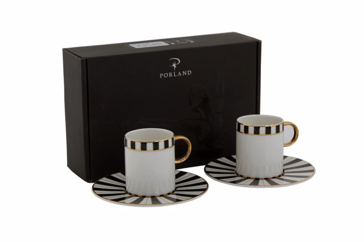 Porland Palms Kahve Takımı 4 Parça