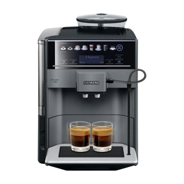 Siemens TE651209RW Tam Otomatik Kahve Makinesi EQ6 plus s100 Elmas Titanyum Metalik