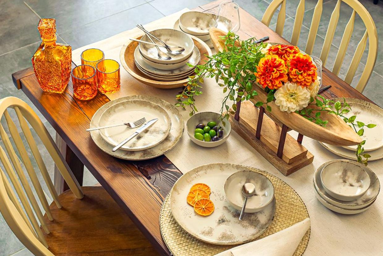 Porland Re-gen Salda 24 Parça 6 Kişilik Yemek Takımı