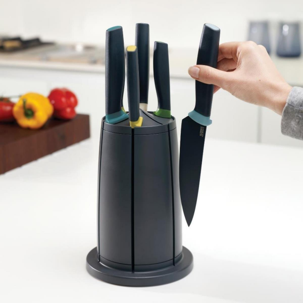 Joseph Joseph Elevate Carousel 6 Parça Bıçak Seti Opal