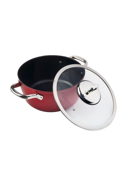 Leggno Mdy2828dt20rd Master Daily 20 Cm Tencere Metalik Kırmızı