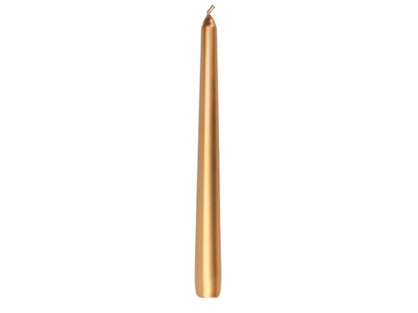 Porland Shine Altın Şamdan Mum 2'Ii set 25cm