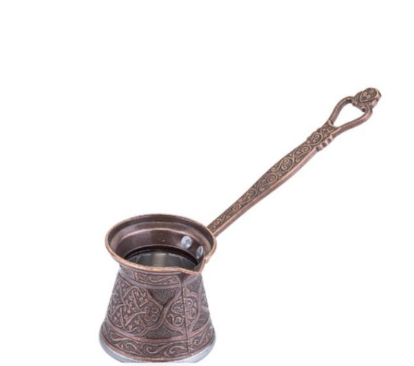 Kosova 3 No Zamak Döküm Cezve Bakır