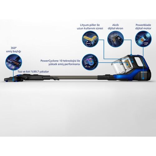 Philips XC8049/01 25.2 V Dikey Şarjlı Süpürge