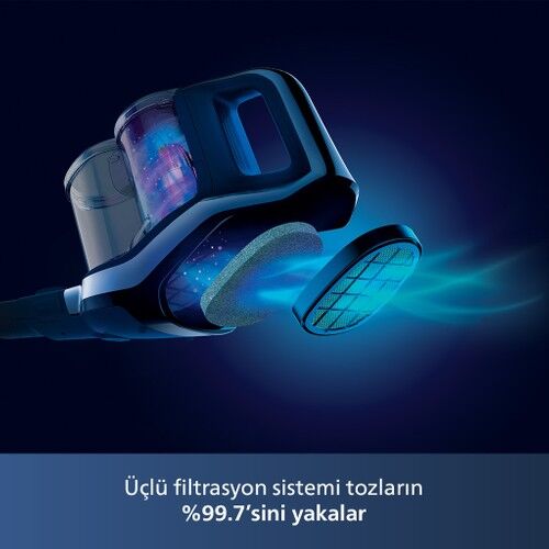 Philips XC8049/01 25.2 V Dikey Şarjlı Süpürge