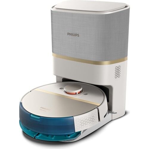 Philips HomeRun 7000 Serisi Aqua XU7100 Çöp İstasyonlu Akıllı Robot Süpürge