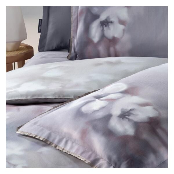 Sarev İnova Saten Nevresim Takımı Çift Kişilik 4 Yastık-Lila