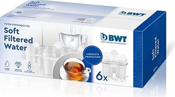 Bwt 814555 Soft Filtered Water 6 Pack 6'lı Filtre
