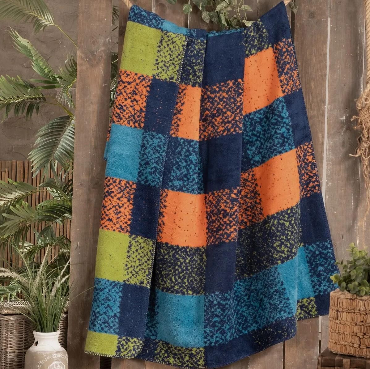 Sarev Rona Battaniye Tek Kişilik- Oranj