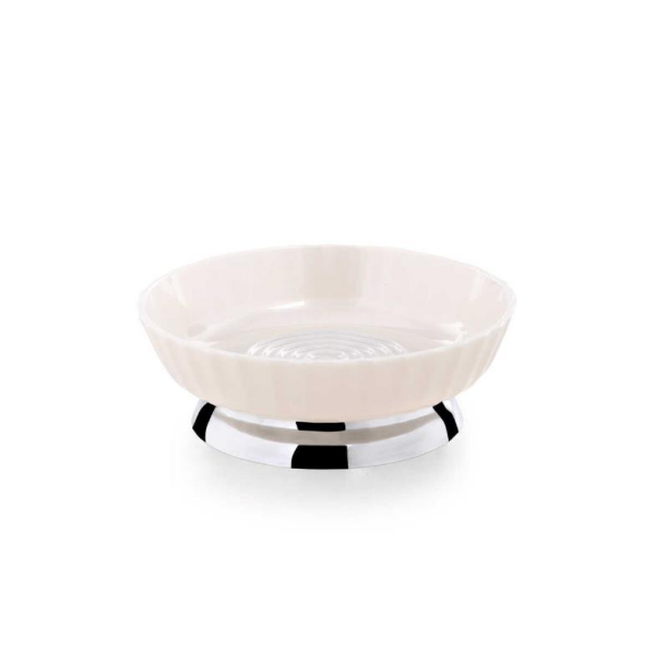 Primanova Nely Katı Sabunluk Beyaz