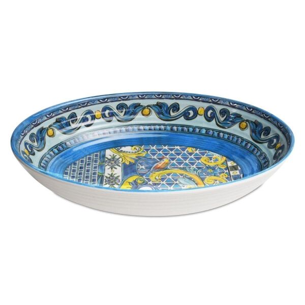 Baci Milano Sicily Kase 33,5 cm x 23,8 cm Mavi
