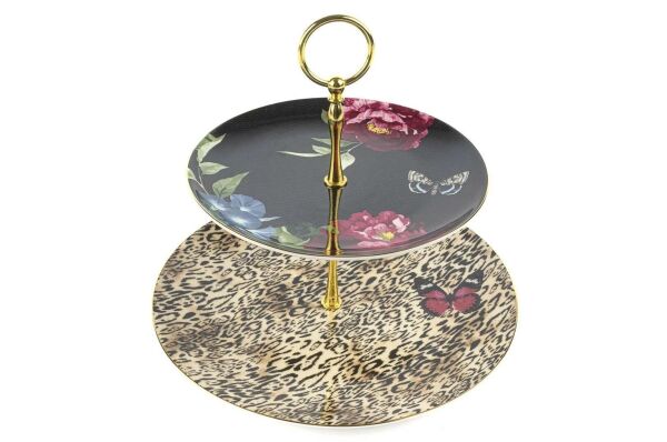 Mikasa Moor Bianco 2 Katlı Servis 27x24cm