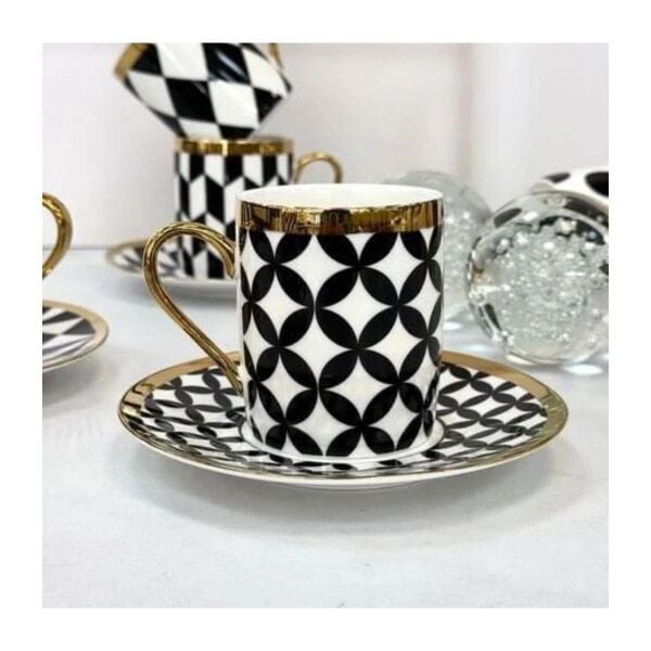 Kosova İst-181 200cc 6'lı Nescafe Takımı-Black Pattern