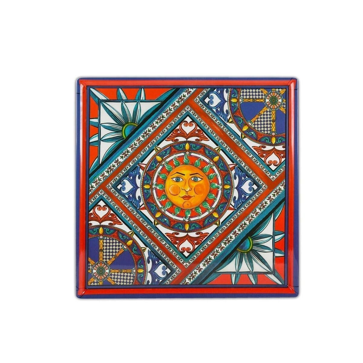 Baci Milano Sole Mio Kare Tepsi Melamin 35x35 cm