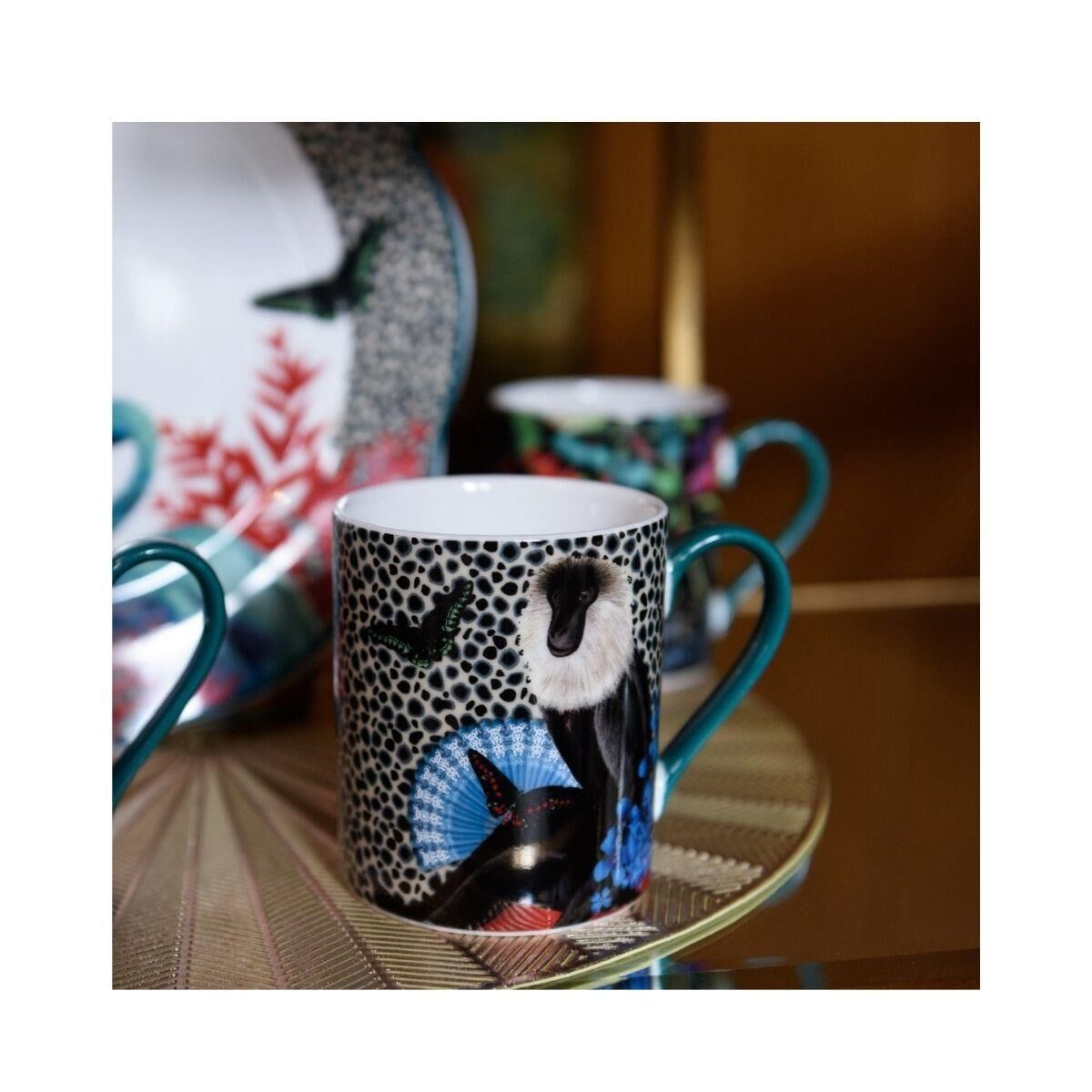 Mikasa Sarah Arnett Porselen 300 ml Kupa Maymun