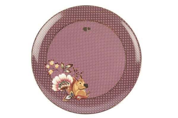 Mikasa Moor Magenta 4'lü Pasta Tabağı 20cm