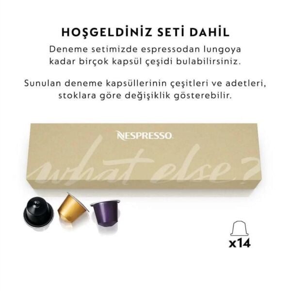 Nespresso C30 Essenza Mini Beyaz Kahve Makinesi