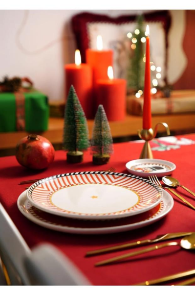 The Mia Nutcracker Servis Tabağı 6'lı Seti 26 cm