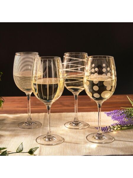 Mikasa Cheers 4lü 450 ml Beyaz Şarap Kadehi Seti