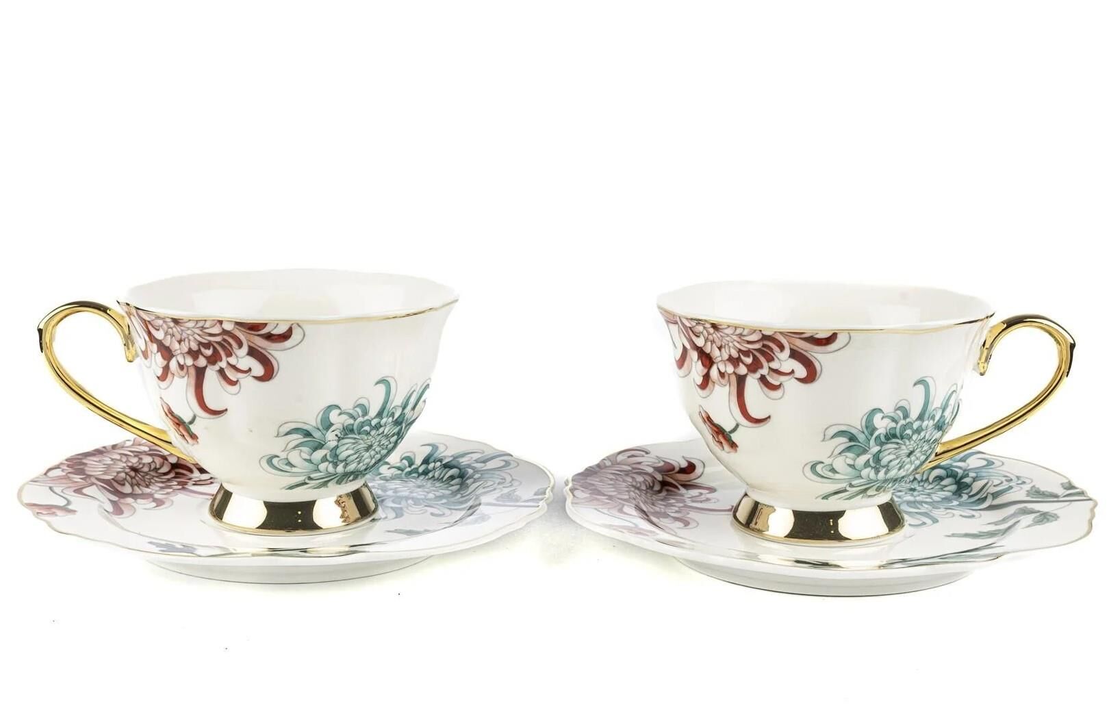 Mikasa Moor Fleur Beyaz 2'li Çay Fincan Seti 200cc