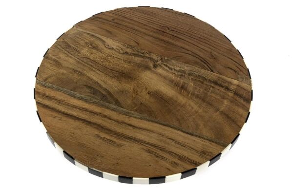 Mikasa Moor Karolu Ayaklı Ahşap Servis 31x17cm