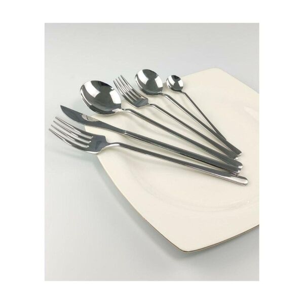 Roy King Milano 36 Prç Parlak Çelik Kaşık Takımı