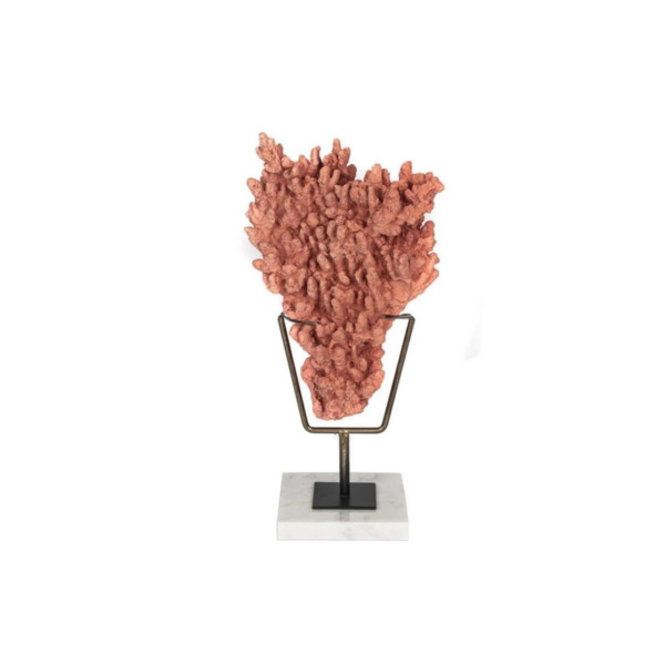 Mikasa Moor Kırmızı Mercan Resin Obje 12 x 12 x 38 cm