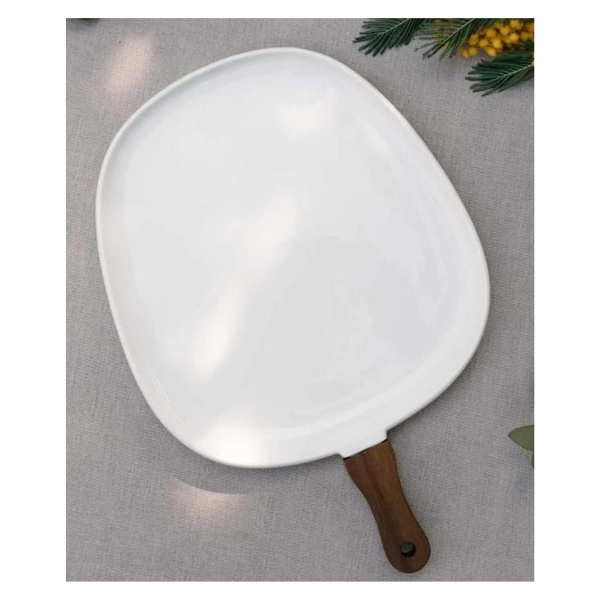 The Mia Woody Porselen Servis 44x30 cm