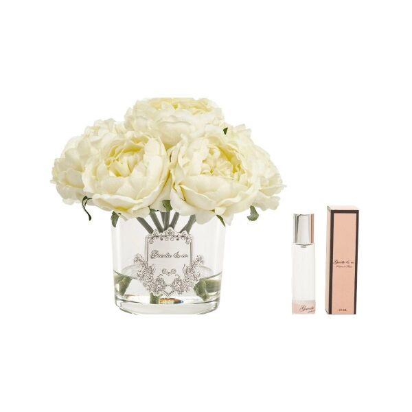 Guerli&Co 7 li Krem Şakayık Gümüş Logo