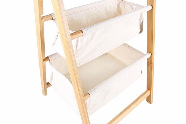 Porland Tony Bambu 2 Katlı Organizer 76 cm