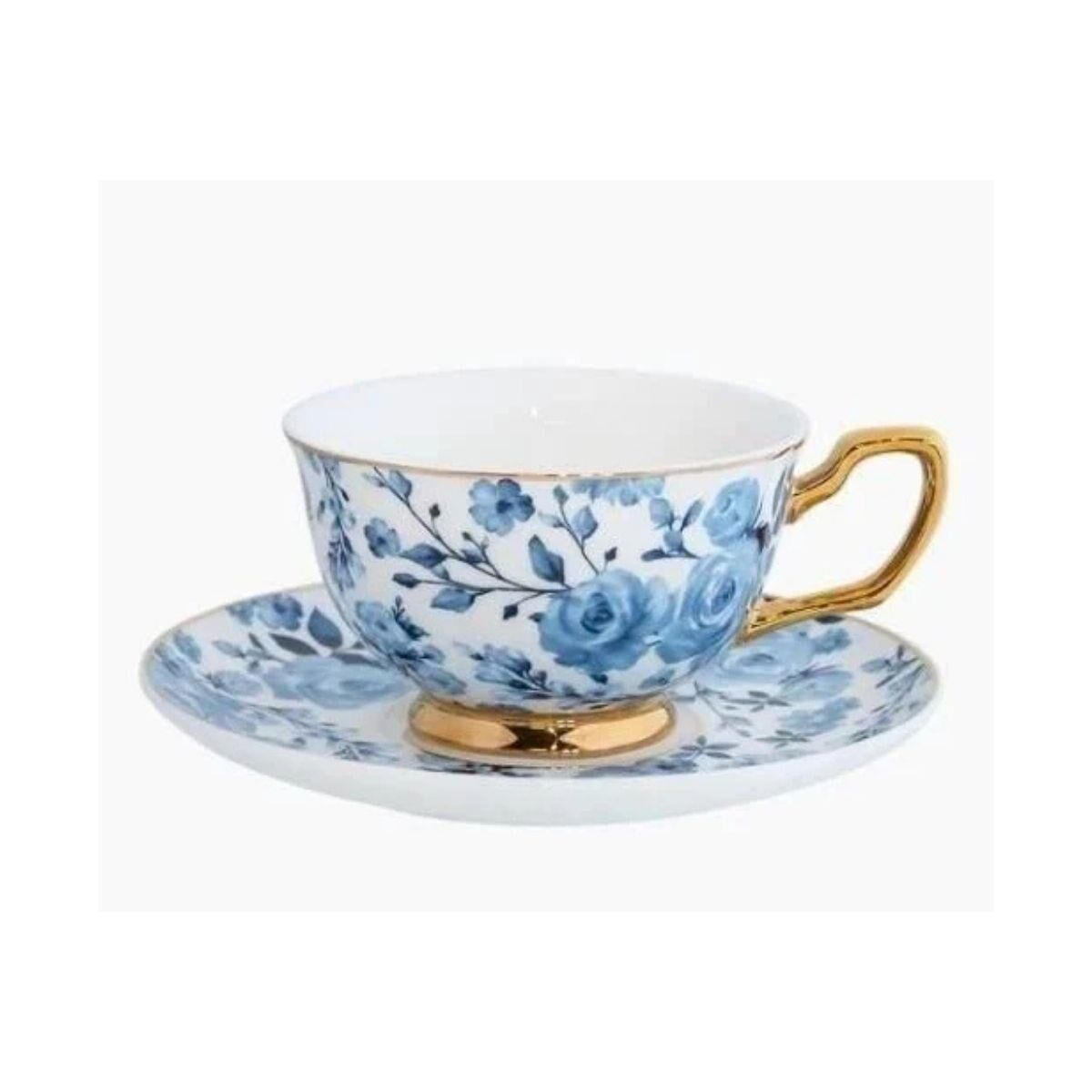 Cristina Re Teacup & Saucer Charlotte Blue