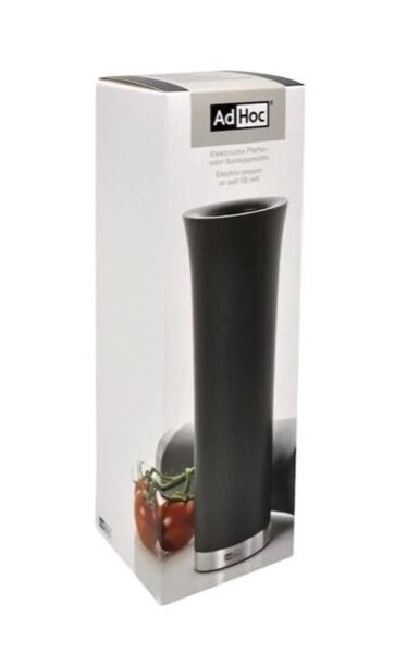 Adhoc EP46 Milano Black Elektronik Değirmen 20cm Siyah