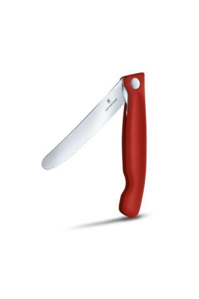 Victorinox 6.7831.FB SwissClassic 11 cm Katlanabilir Domates Bıçak Kırmızı