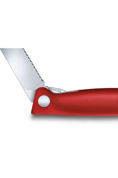 Victorinox 6.7831.FB SwissClassic 11 cm Katlanabilir Domates Bıçak Kırmızı