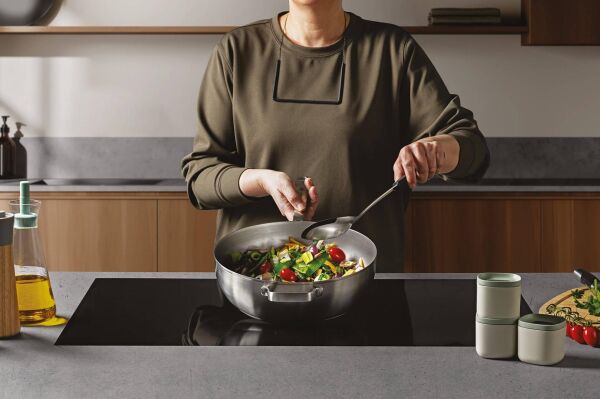 Berghoff Graphite Paslanmaz Çelik Wok Tava 28cm