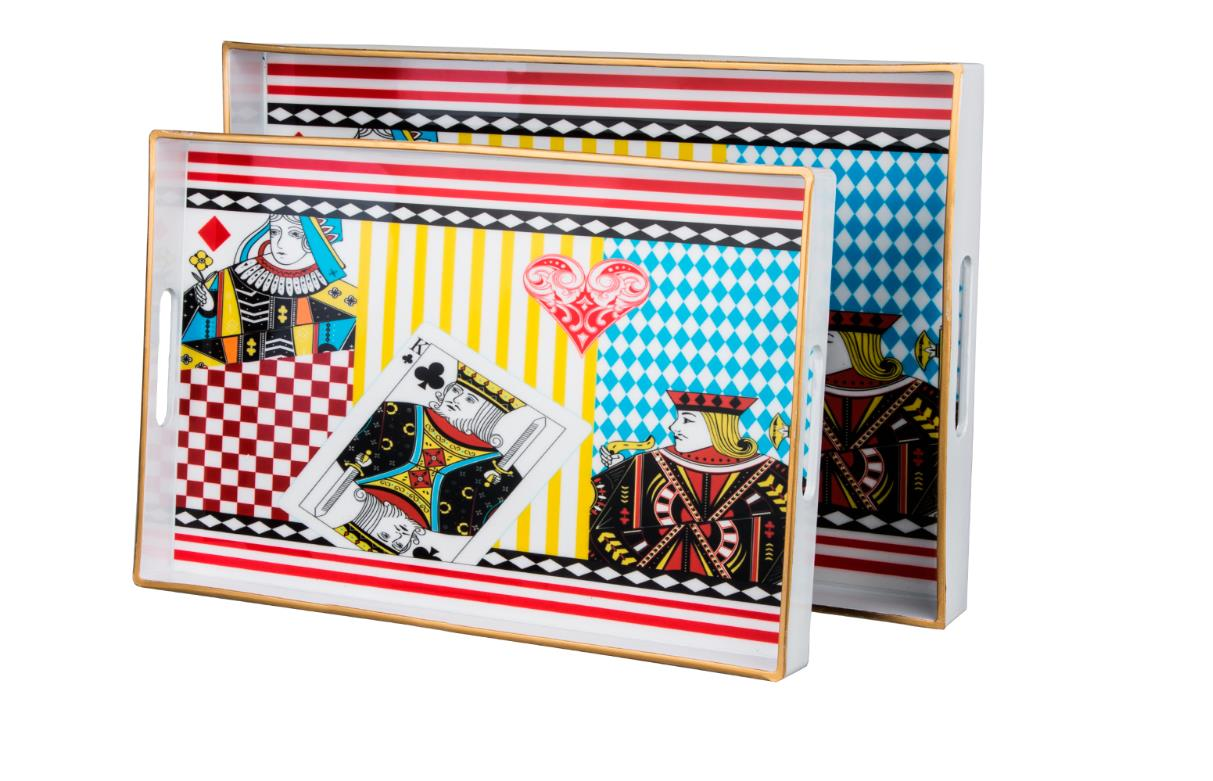 Lucky Art Lucky Dikdörtgen 2'li Tepsi