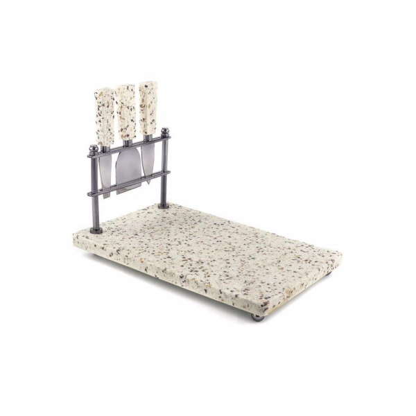 Mikasa Moor Siyah 4 Prç Peynir Servis Seti 33x20x25cm