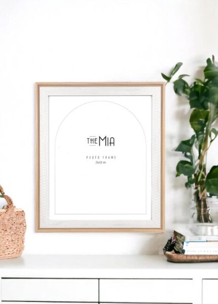 The Mia Vimini Fotoğraf Çerçevesi Bej 30x25 cm