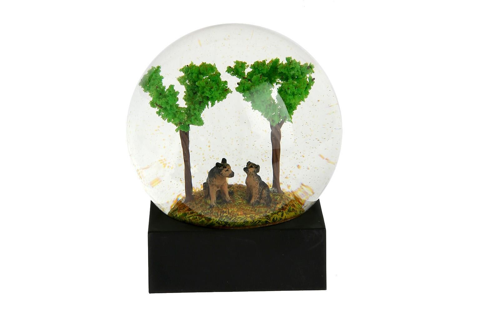 Lucky Art Ayaklı Yeşil Ağaç Figürlü Küre