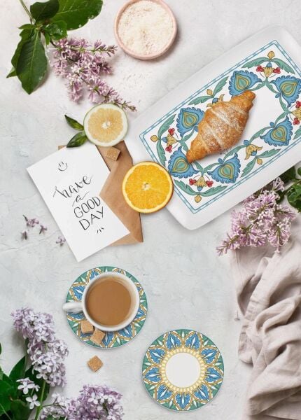 The Mia Limoncello Çay Tabağı 6'lı Set 13 cm