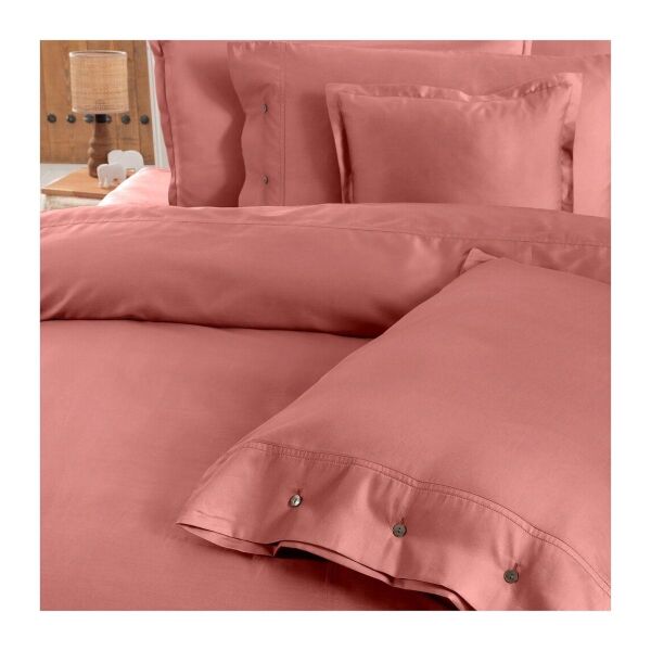 Sarev Monochrome Saten Yastık Kılıfı Garnet