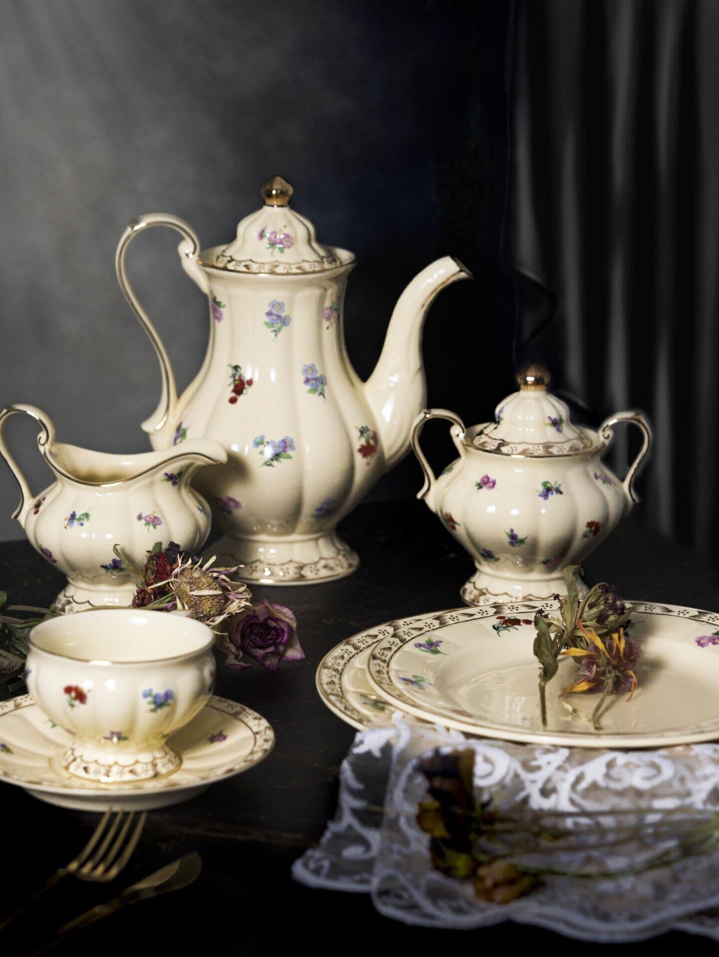 Wanelli Helena 24 Parça Çay Seti