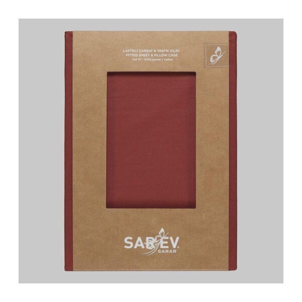 Sarev New Slow City 100X200 Fıtted Sheet Pembe