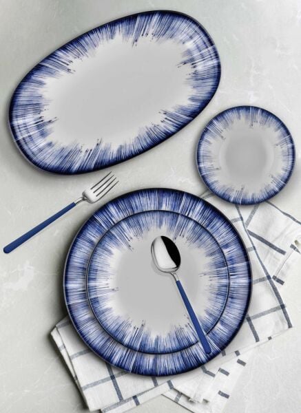 The Mia Gisou Oval Servis 24 cm - 2'li Set