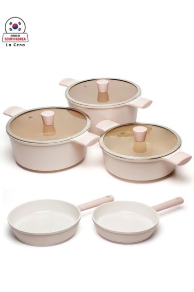 La Cena 8 Parça Set Pembe