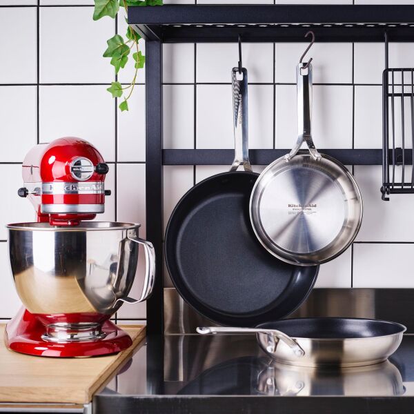 Kitchenaid Yapılmaz Çelik Tava Seti 20 + 28