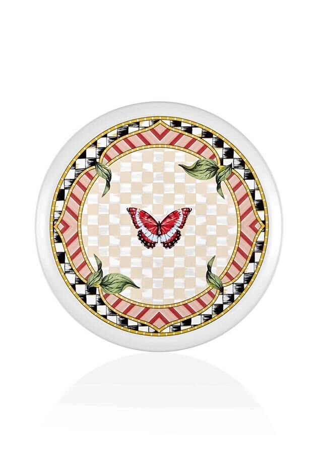 The Mia Jardin Pasta Tabağı 4'lı Seti 19 cm