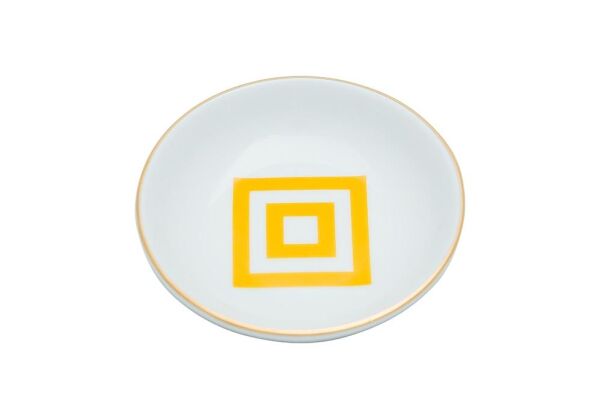 Porland Morocco Desen4 Sarı Mini Kase 10cm
