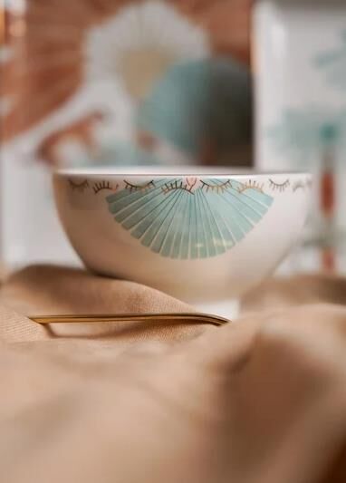 The Mia Palm Dekoratif Kase 13x7 cm